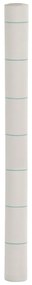 vidaXL Tela para ervas daninhas 1,5x150 m PP branco