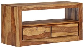 vidaXL Móvel de TV madeira acácia maciça 80x30x40 cm