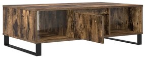 Mesa de centro 104x60x35cm derivados de madeira carvalho fumado