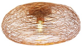 Candeeiro de teto design oval cobre - Sarella