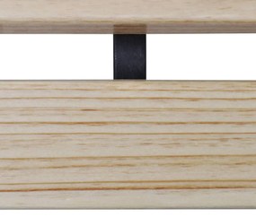 Banco de jardim para crianças 84 cm madeira