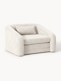 Poltrona-cama em teddy-bouclé Eliot