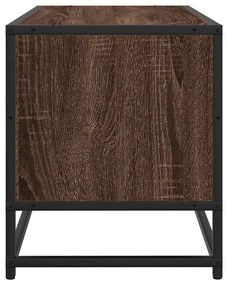 Móvel TV 100x34,5x40 cm deriv. madeira/metal carvalho castanho