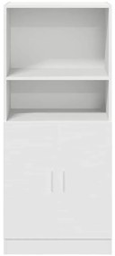 Armário de cozinha 57x41,5x131,5 cm derivados de madeira branco