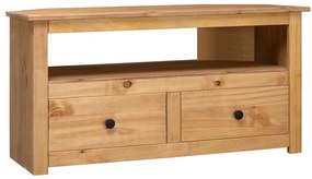 vidaXL Móvel de canto p/ TV 93x49x49 cm madeira de pinho maciça Panama