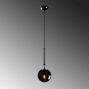 Candeeiro de Teto King – Preto – 15 x 15 x 49 cm