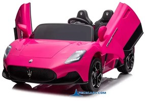 Carro elétrico para crianças Maserati MC20 2 Lugares 2.4G Rosa