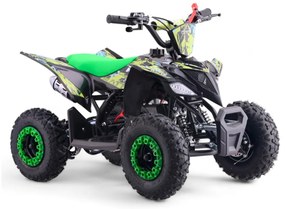 MINI MOTO 4 GASOLINA PARA CRIANÇAS 49cc Roan Ratte R6 4.5cv Verde