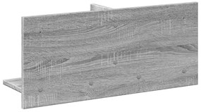 Armário de parede 70x16,5x30 cm deriv. madeira cinzento sonoma