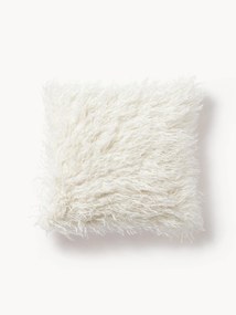 Capa de almofada fofa em pelo sintético encaracolado Morten