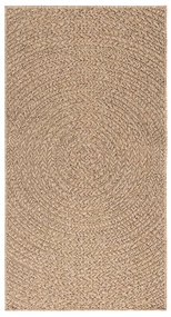 Tapete ZIZUR 80x150 cm aspeto de juta interior e exterior