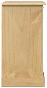 Armário com gavetas Corona 101x45x82 cm madeira de pinho maciça