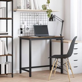 vidaXL mesa Carvalho Defumado 100 x 50 x 76,5 cm