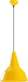 Candeeiro de Teto Saglam – Amarelo Dourado – 30 cm