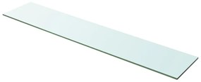 vidaXL Prateleira de vidro 100x20 cm transparente