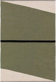 Tapete em algodão artesanal de pelo curto Lenny