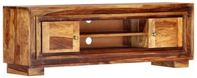 Móvel de TV 118x30x40 cm madeira de acácia maciça