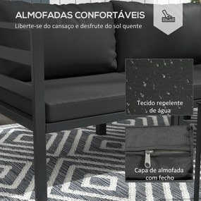 Conjunto de Móveis de Jardim 7 Peças Conjunto de Móveis de Terraço Inc