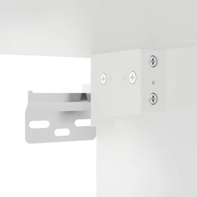 Móvel de TV para parede 40x34,5x40 cm branco