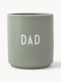 Caneca de design Favourite DAD/LOVE, com inscrição na parte da frente e de trás