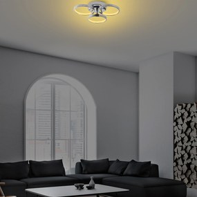 Chandelier Halka – Chrome – 37x9x32 cm