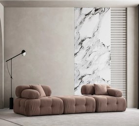 Sofá de 3 Lugares Doblo – Cappuccino – 300x100x80 cm