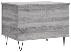 Mesa de centro 60x44,5x45 cm derivados de madeira cinza sonoma