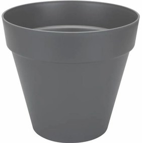 Vaso Elho Redonda Cinzento Escuro ø 30 cm