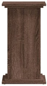 Suporte p/ plantas 33x33x60 cm deriv. madeira carvalho castanho