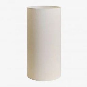 Arlina Tecido Para Abajur Branco Quebrado & Ø30 Cm - ↑60 Cm - Sklum