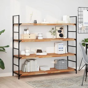vidaXL Prateleira flutuante 120x40x4cm acácia maciça acabamento a óleo