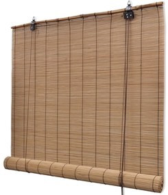 Estore/persiana em bambu 140x220 cm castanho