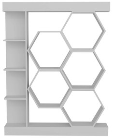 Estante Sueno – Branco – 140x29,6x177,4 cm
