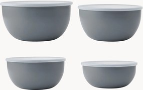 Taças para preparação de refeições com tampas KitchenAid, conjunto de 4