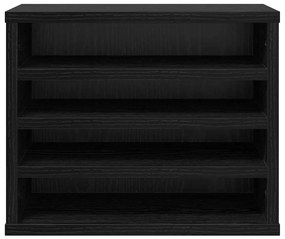 Organizador de Mesa Carvalho Preto 36x26x29,5 cm Madeira Derivada