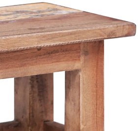 Mesas de encastrar 2 pcs madeira de mogno maciça