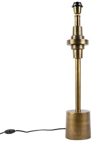 Candeeiro de mesa Art Déco bronze sem abajur - Diverso Art Deco