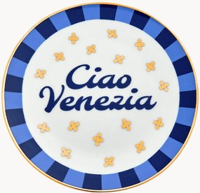 Prato de sobremesa em porcelana Venezia