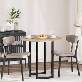 vidaXL Tampo de Mesa Carvalho sonoma 80 x 80 x 1,5 cm