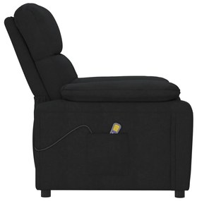 Poltrona de massagens tecido preto