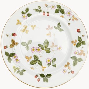 Prato em Fine Bone China Wild Strawberry