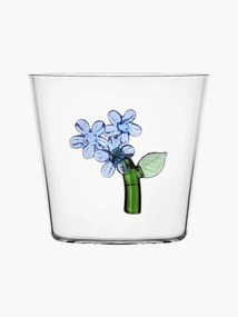 Copo em vidro borosilicato artesanal Botanica