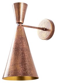 Aplique de Parede Berceste – Dourado – 19 x 25 cm
