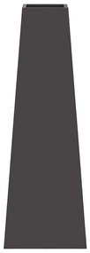 Fogo de Vila XL Preto 50x35x100 cm Aço