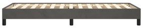 Estrutura de cama sem colchão 100x200 cm veludo cinzento-escuro
