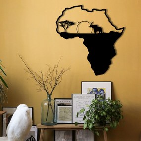 Acessório Decorativo de Parede African – Preto – 55 x 57 cm