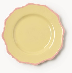 Prato de jantar Crumble, 4 uni., amarelo
