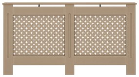 Cobertura de radiador 152x19x81,5 cm MDF