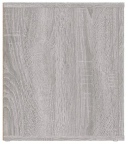 Móvel de TV 100x35x40 cm derivados de madeira cinzento sonoma
