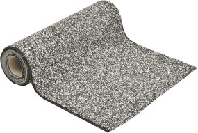 vidaXL Revestimento de pedra 200x40 cm cinzento